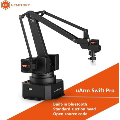 UArm Swift Pro Lightweight desktop Open source robotic arm Education Maker Automation UFACTORY