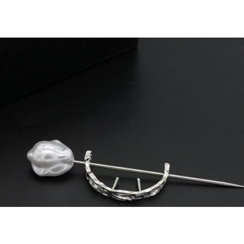 Retro Fashion Hair Accessories Baroque Pearl Hairpin for Women Bridesmaid Gift National Bohemia Headbands Haircut
