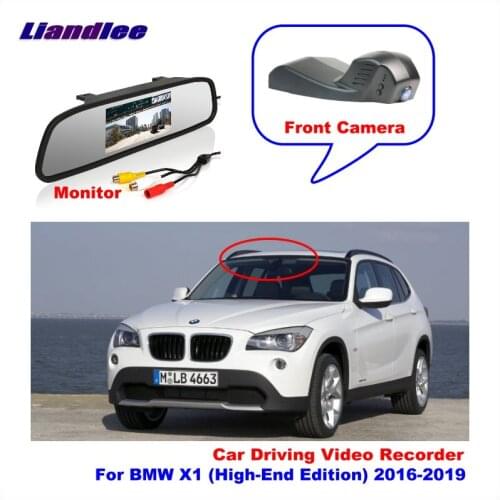Liandlee For BMW X1 E84 F48 (High Edition) 2016 Car DVR Wifi Video Recorder Dash Cam Camera Night Vision Control Phone APP 1080P