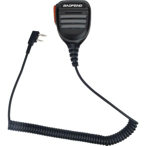 Waterproof Palm Microphone speaker with Internal 1W High Power Speaker for Baofeng UV-5R BF-888S DM-1701 DM-1702 DM-1801 Radio