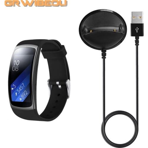 USB Charger Dock Charging Cradle for Samsung Gear Fit2 Pro SM-R360 Smart Watch Cable Cord Charge Base Station for Fit 2 SM R360