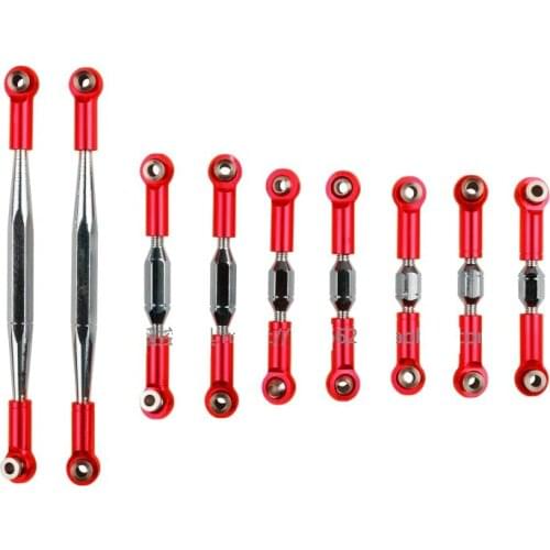 12428-A-B-C 12423 FY-03 Metal Upgrades Adjustable Rod WLtoys RC Racing Car Scale Spare Parts Accessories