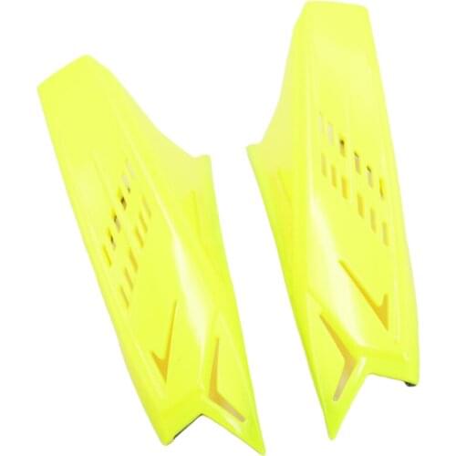 2x Yellow Accessories Protective Racing Strong Adhesive Horns Ears