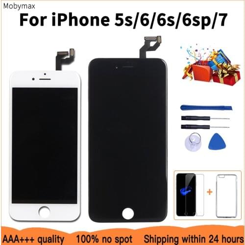 3D Touch LCD Replacement For iPhone 8 AAA+++ Quality For iPhone 5s 6 6s plus 7 Display Module Touch Screen Digitizer Assembly