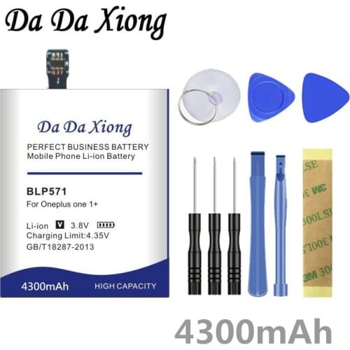 Da Da Xiong 4300mAh BLP571 Battery for Oneplus One Smartphone one plus one 1