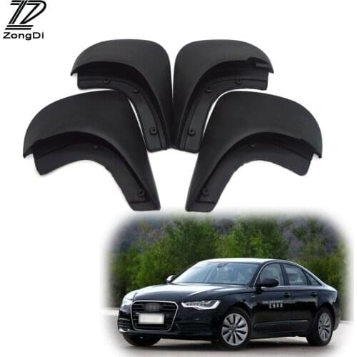 ZD Car Front Rear Mudguards For Audi A6 C5 C6 C7 Sedan 1998-2015 For Audi A6 2016 2017 2018 Accessories Splash guard Car-styling