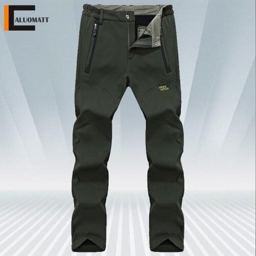 CALUOMATT Men's Warm Pants