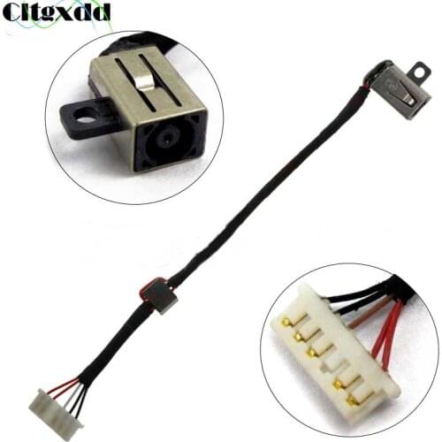 Cltgxdd 1PCS DC Power Jack Harness Plug in Cable for or Dell Inspiron 15-5000 5555 5558 5551 5559 KD4T9 DC30100UD00 Connector