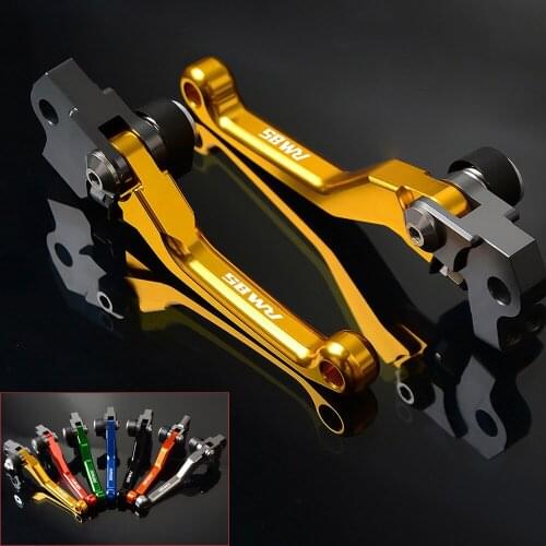 For SUZUKI RM85 RM 85 2005-2015 2006 2007 2008 2009 2010 2011 2012 2013 2014 Motocross Dirt Bike Pivot Brake Clutch Levers