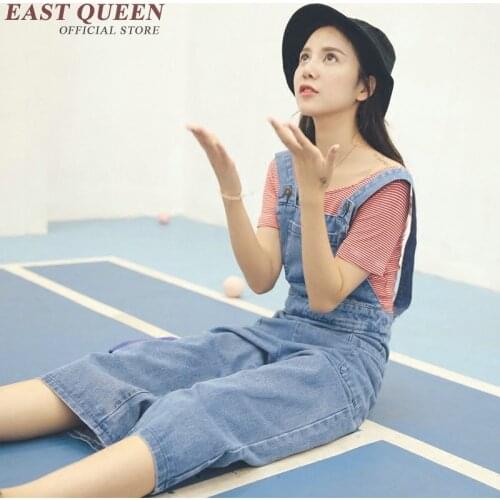 Denim overalls for women 2018 woman dungarees female jumpsuits for women 2018 jeans fashion female winter jumpsuit KK353