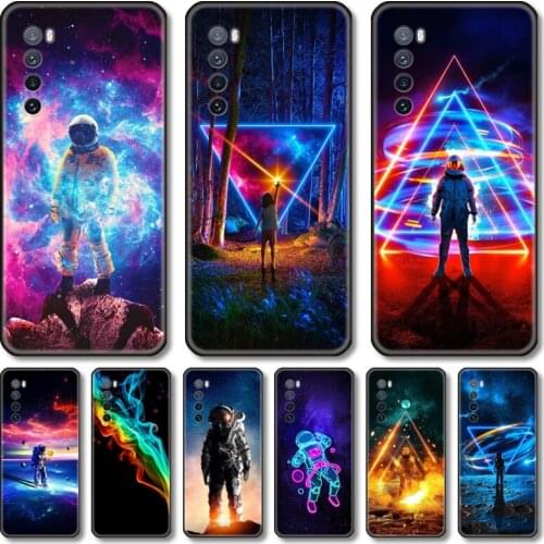 Personality Phone Case For Huawei Nova 2 3 4 5 6 7 8 SE i E Pro Lite black cell shell