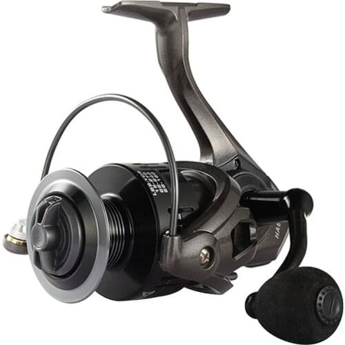 1Pcs Spinning Reel 5.0:1 Gear Ratio PA66 Aluminum Max Drag Fishing Reel for Bass Ocean Environment Fishing Tool
