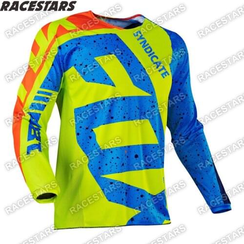 Downhill Jerseys 2022 Mens Long Sleeve Mountain Bike Wear MTB Shirts Offroad DH Motorcycle Gear Motocross Sportwear Clothing