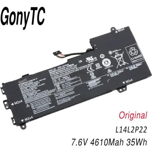 Original L14L2P22 Laptop Battery for LENOVO U30 U30-70 E31-70 U31-70 IFI L14S2P22 L14M2P24 7.6V 35WH 4610MAH