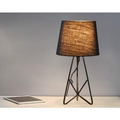 OuXean E14 40W Stylish Table Lamp Metal Lights for Home Decor Wedding Gift Bedroom Baby Room NightLights Cafe House