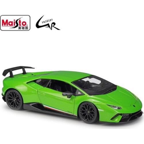 Maisto 1:18 Lamborghini Huracan Performante Sport Car Metal Alloy Model Car Diecast Toy Collections Gift