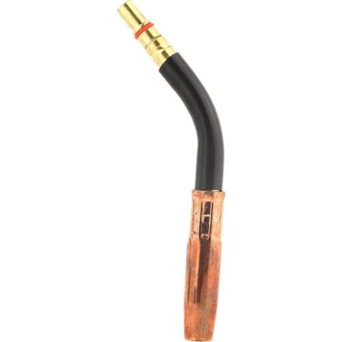 1 pc 200A Swan Goose Neck Welding Torch Connecting MIG/MAG Gun Tube W/Nozzle 9mm Brass MIG Gun Swan Neck