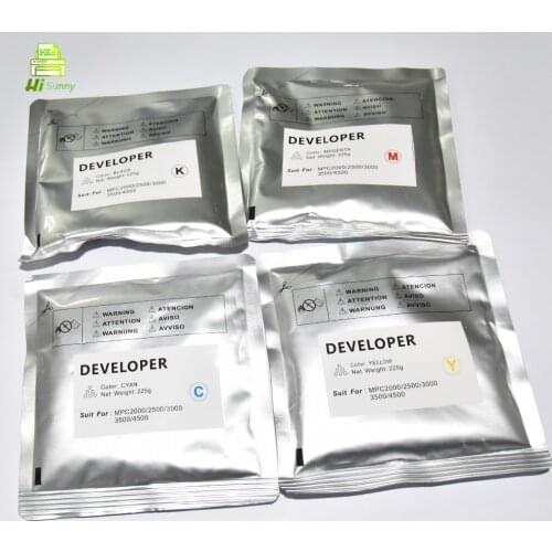 4pcs a set B230-9640 B230-9670 B230-9660 B230-9680 for Ricoh MPC2000 2500 3000 3500 4500 black magenta cyan yellow developer