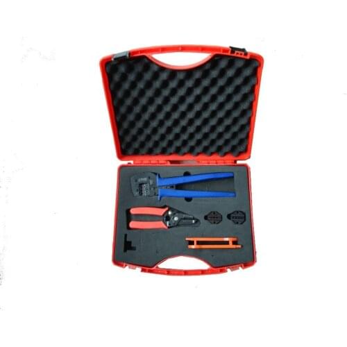 A2546-5D2 Electrician Tools set with MC3,MC4 tyco connectors MC4 solar spanner multi function cable cutter stripper tool kit