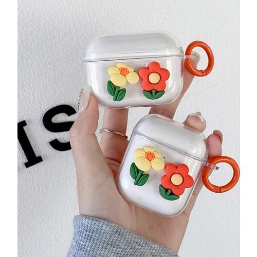 Top Fashion Cover For Airpods 1 2 Earphone Coque Soft TPU Fundas Case Covers Earpods For Apple Airpod Pro 3 Box Bag With Hook Up