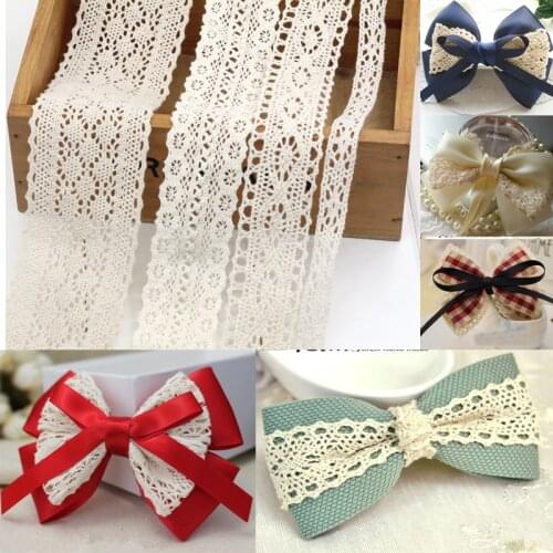 New arrived beautiful (1 meters/lots) 3 Size flowers series hallow flower lace ribbon, DIY handmade materials,wedding gift wrap