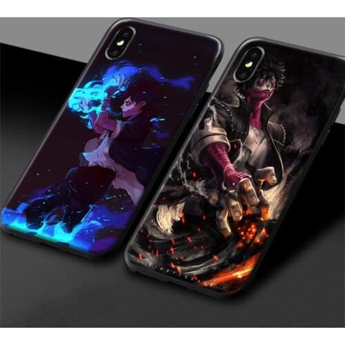 Dabi Boku no My Hero Academia anime soft silicone Phone case cover shell For iPhone 6 6s 7 8 Plus X XR XS 11 12 mini Pro Max