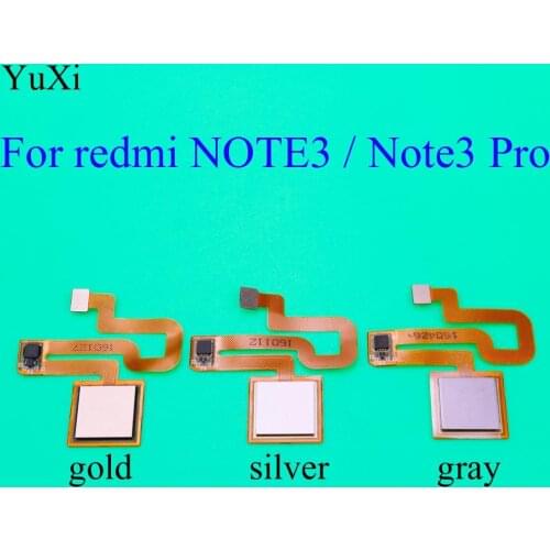YuXi New Fingerprint Sensor Scanner Flex Cable Home Button Return Key For Xiaomi Redmi Note 3 / Note3 Pro