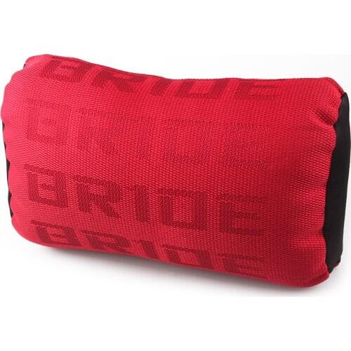 JDM Racing Style BRIDE Neck Pillow Fabric Gradation Car Seat Support Headrest Universal Racing Car Neck Pillows1pcs JG-HR01