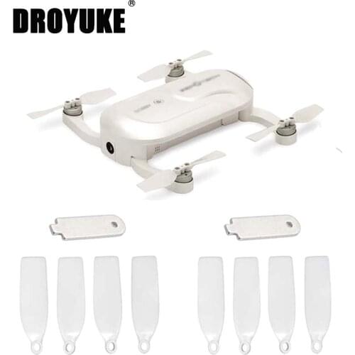 Hot 8PCS White Lightweight Foldable High Efficient Low Resistant Pneumatic Designed Propeller For Zerotech Dobby Pocket Drone