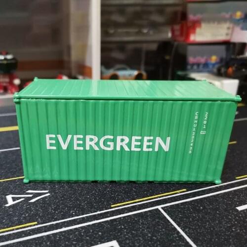 Diecast 1/64 Scale Evergreen Container ONE Container Scene Decoration DHL Container Static Display Adult Collection Toy Gift DIY