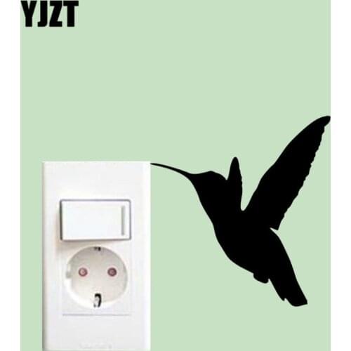 Naughty Little Bird Vinyl Animal Simple Wall Switch Sticker Decal Decor Fashion 8SS-0236