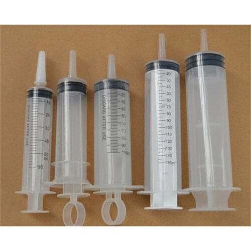 100ML Plastic Syringe Applications Measuring Nutrient Sterile Reusable Kitchen Tool