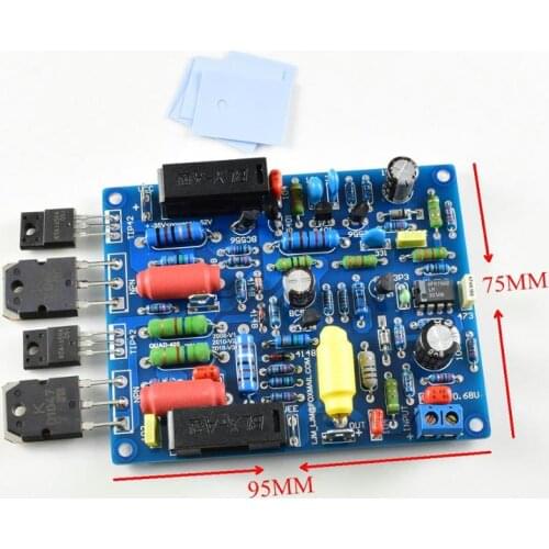 2PCS QUAD405 Audio Power Amplifier Board 100W*2 Stereo Audio Amplifier DIY KIT Assembled Board