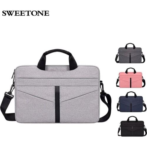 Portable Laptop Bag for 13.3/14.1/15.4/15.6 inch Notebook Case Waterproof Computer Shoulder Bag Carrying Bag Business Briefcase