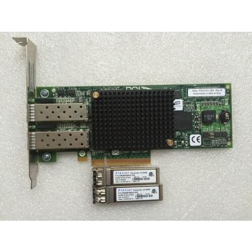 Sun 371-4306-01 Emulex LPE12002 Dual-port 8GB FC PCIe 2x Avago AFBR-5705APZ-ELX