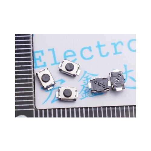 3*4 SMD Tact switch button switch 4*3 SMD feet touch switch button switch green Hot wholesale free shipping
