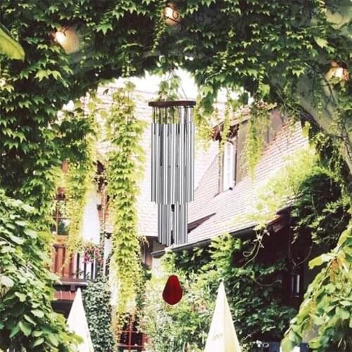 X3UC 27 Tubes Handmade Large Wind Chimes for Outdoor Tuned Hummingbird Bells Soothing