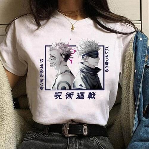 Jujutsu Kaisen Cosplay Funny Gojo Satoru Cool Ryomen Sukuna casual street style t-shirt