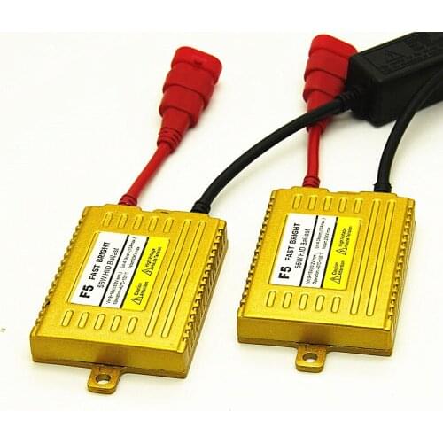 2pcs 55w golden hid ballast for xenon hid H7 H11 9005 9006 H4 headlight conversion kit USE