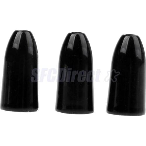 3 Pieces Tungsten Bullet Sinker Fishing Fast Sinking Worm Weights Insert-free 7g