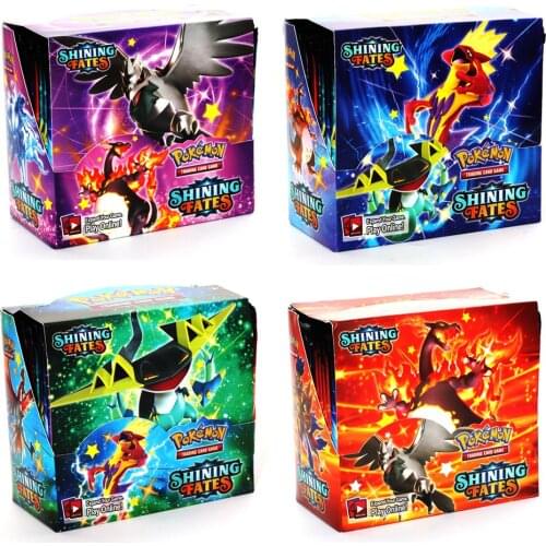 360Pcs/Box Pokemon Cards Newest GX EX Sword&Shield Sun&Moon English Trading Card Shining Game Versions Collection Toys