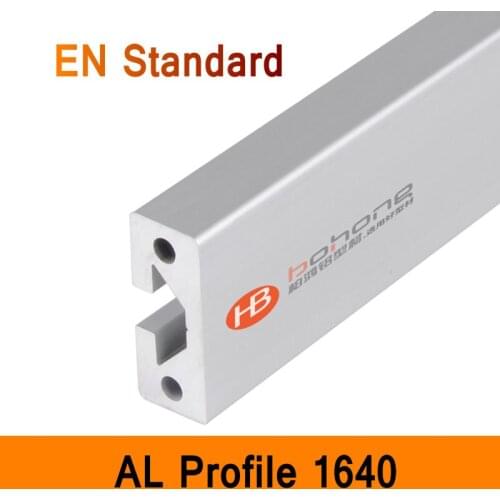 1640 Aluminium Profile EN Standard DIY Brackets Aluminium AL Extrusion Style CNC 3D DIY Printer Workbench T-slot Aluminum Pipe