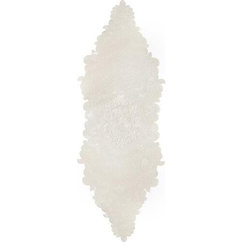 Roseart Velvet Runner White