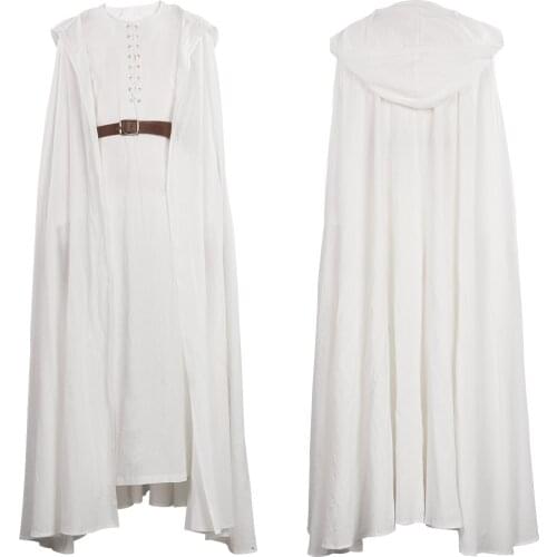 Anime Gandalf Long Robe Cosplay Costume Outfits Halloween Carnival Suit