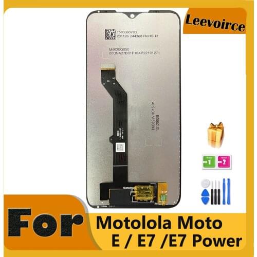 For Motorola Moto E7 Power XT2097 LCD E 2020 LCD Display Touch Screen Digitizer Assembly LCD For Moto E7 XT2052 XT2052-1