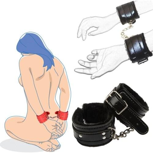 Adult Erotic BDSM Bondage Restraint Fetish Slave Handcuffs & Ankle Cuffs Sex Toys For Woman Couples Games Sex Products Shop