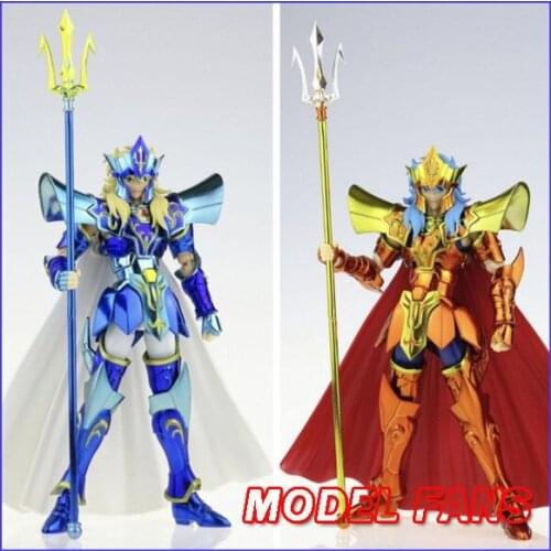 MODEL FANS IN-STOCK JModel Saint Seiya cloth myth EX Poseidon PVC Action Figure Metal Armor Model Toys