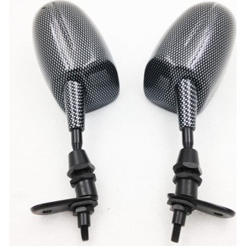 Motorcycle Side Rearview Mini Racing Mirrors Custom For Honda CBR 600 F1/F2/F3 F4/F4i 600RR 900RR 929RR 954RR 1000RR RC51 Carbon