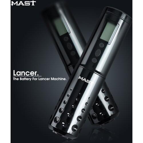 New Mast Lancer Professional Rotary Cartridge Wireless Tattoo Pen Machine with Accessories Pmu for Permanent Makeup
