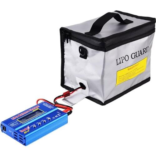 Portable Lithium Battery Guard Bag Fireproof Explosion-proof Bag RC Lipo Battery Safe Bag Guard Charge Protecting Bag